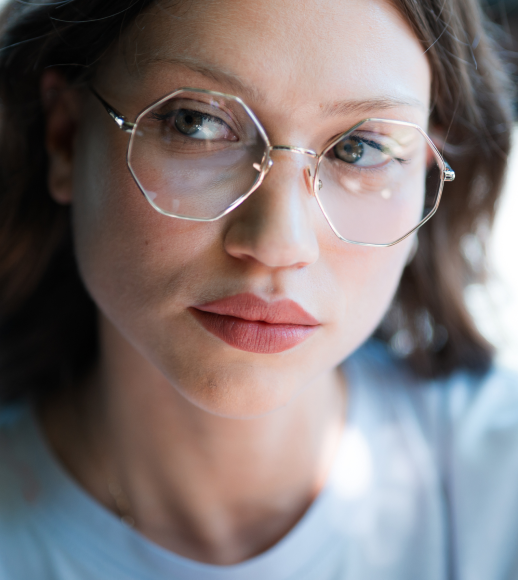 Moschino MOS558 3VJ Eyeglasses FRAMES ONLY Red Tortoise 55-16-140 Moschino Women main image 3