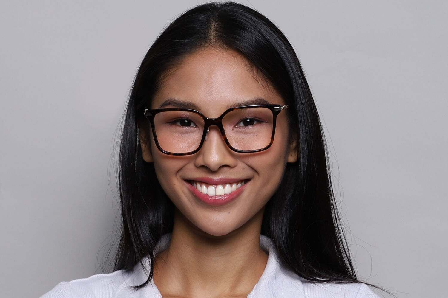 Burberry BE2376 ELIZABETH Asian Fit 3002 Square Dark Tortoise