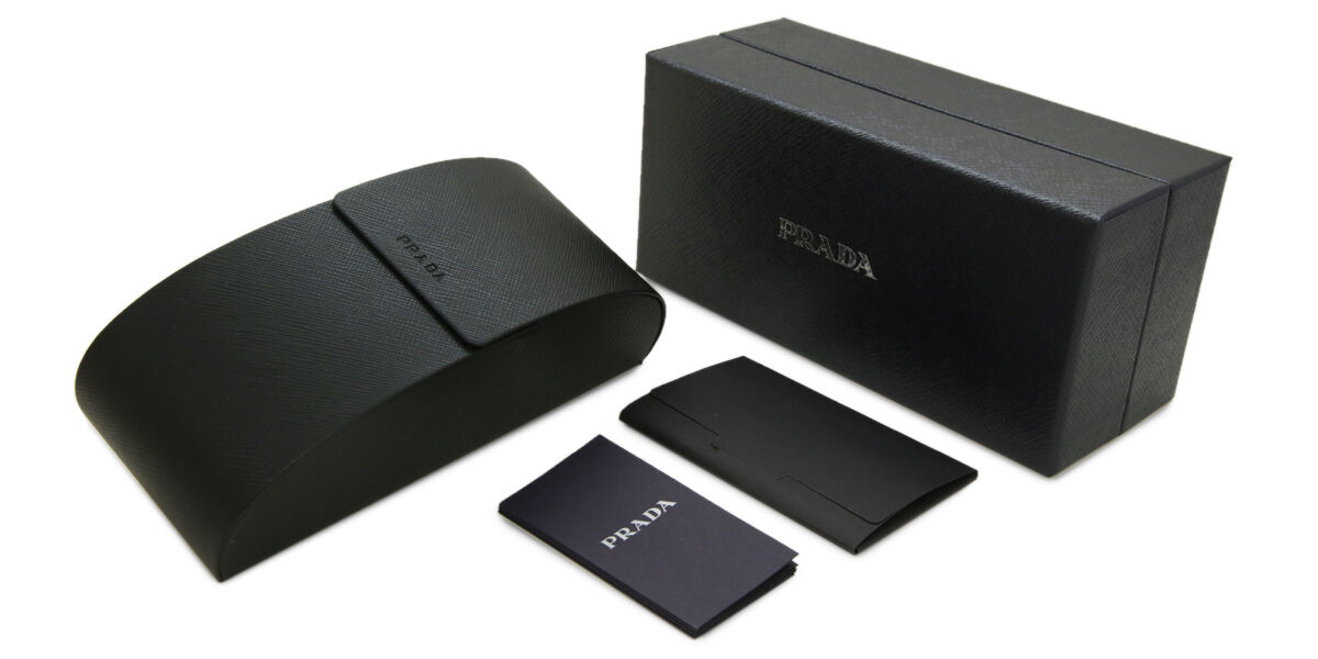 Prada PR 14WV ZXH1O1 Square Blue Tortoise Eyeglasses