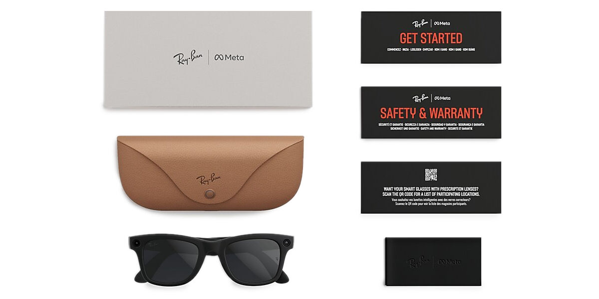 Ray-Ban Meta RW4012 Wayfarer Gen 2 601S1Z Black Eyeglasses