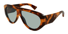 Gucci GG1156S 003 Pilot Havana Sunglasses | SmartBuyGlasses UK display picture 3