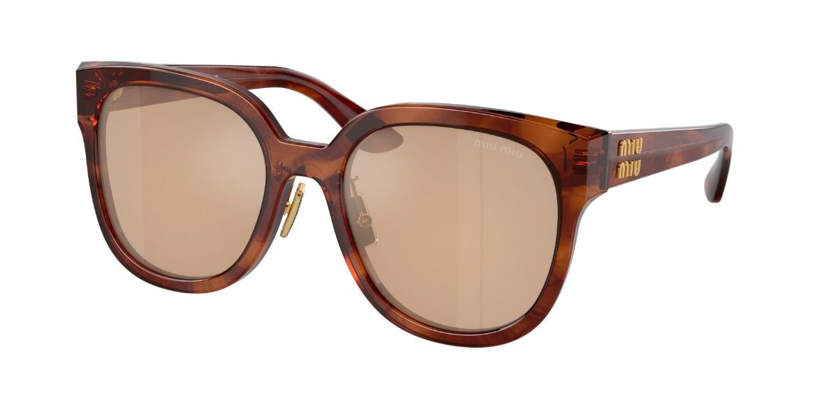 Miu Miu MU01ZS 1AB5S0 Square Black Sunglasses | SmartBuyGlasses UK