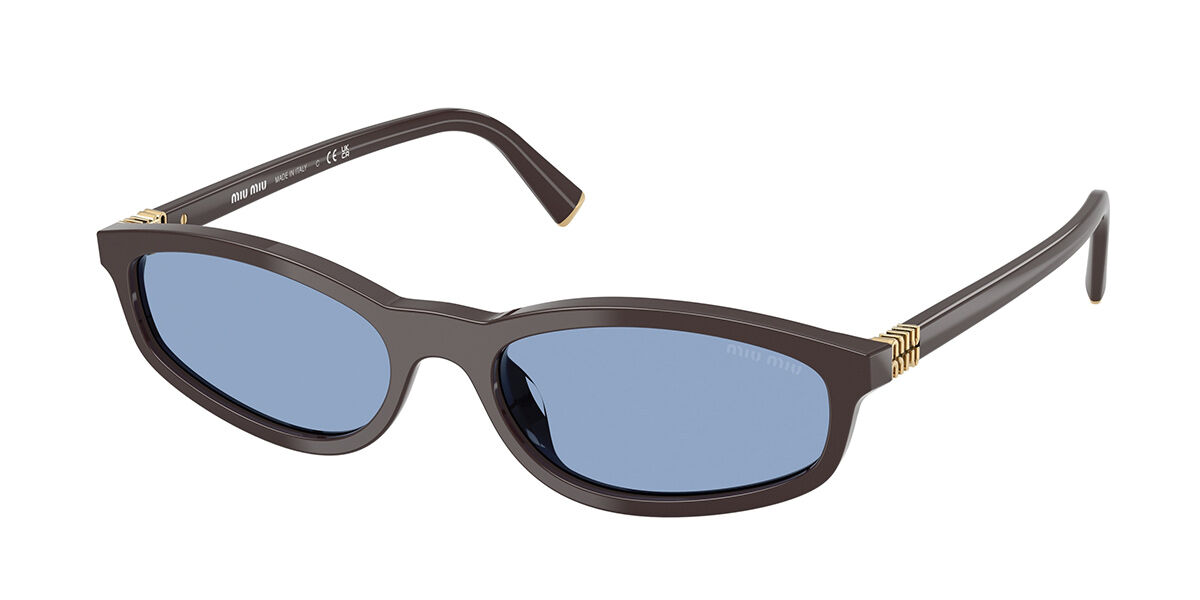 Miu Miu MUA06SF Asian Fit 16K10I Rectangle Black Sunglasses