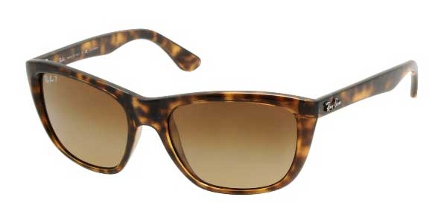 Ray Ban Rb4154 Ray-Ban RB4154 Highstreet Polarized 710/M2 Square Tortoiseshell ...