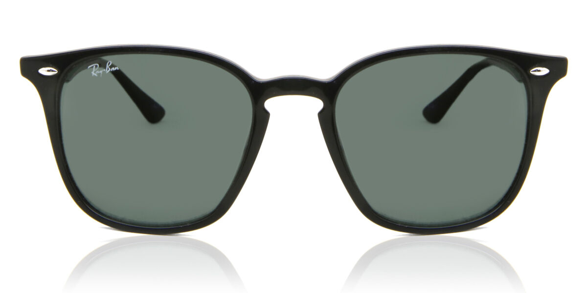 Ray-Ban RB4258F Asian Fit 601/71 Square Black Sunglasses