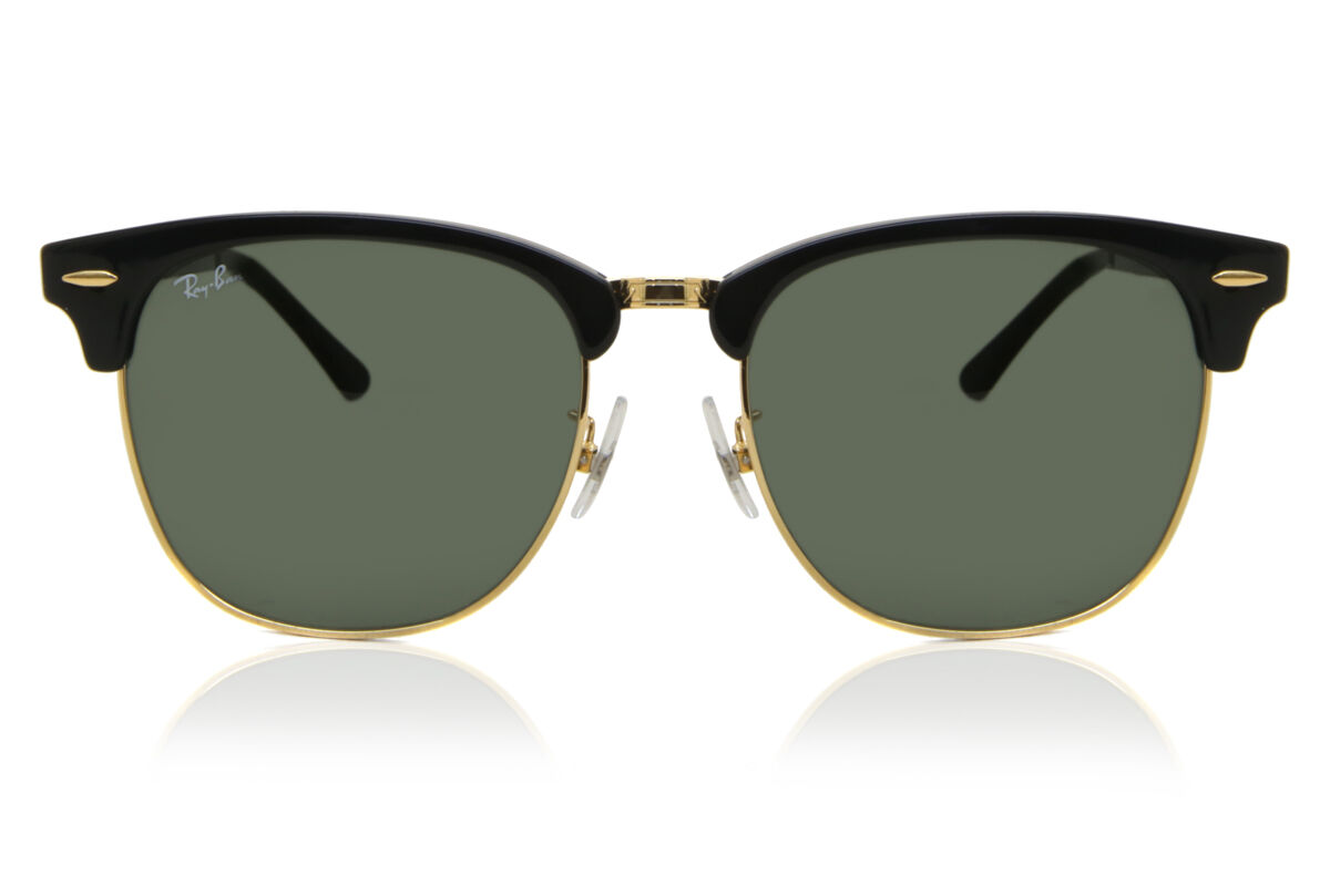 Ray-Ban CLUBMASTER W0365 RB3016-F 55サイズ Ray-Ban RB3016F Clubmaster Asian Fit W0365 Browline Black