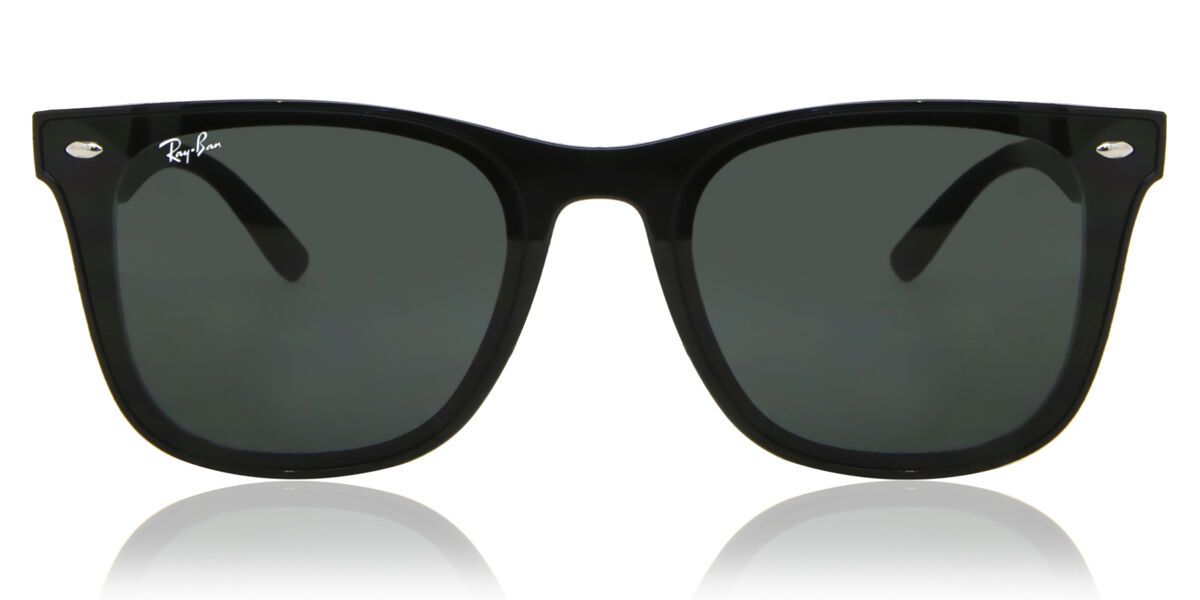 Ray-Ban RB4391D サングラス　ブラックケース付 Ray-Ban RB4391D Asian Fit 601/87 Square Shiny Black Sunglasses