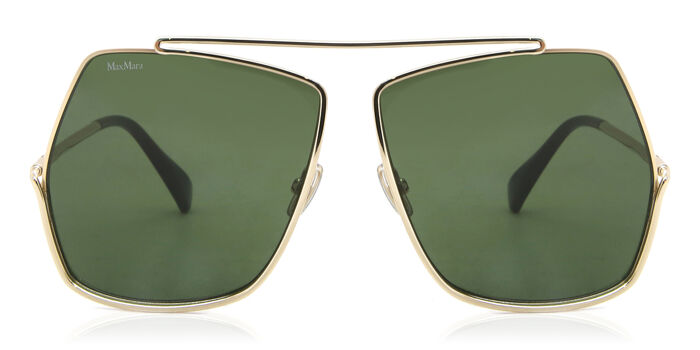 Max Mara MM0135 MILLER 3 32E Rectangle Shiny Pale Gold  display picture 1