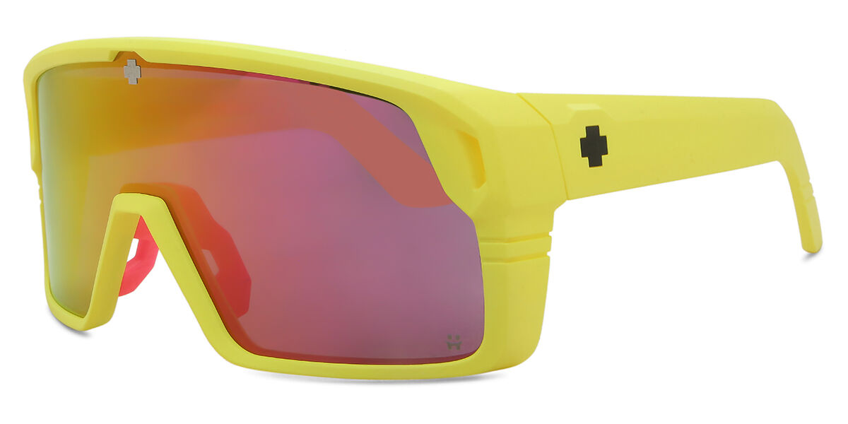 Spy MONOLITH Polarized 6700000000152 Single Lens Matte Neon Yellow ...