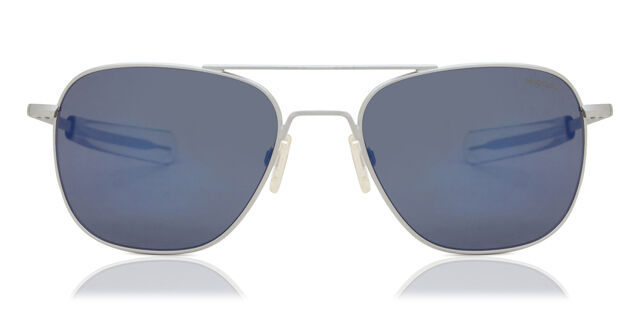 RANDOLPH OCCHIALI DA SOLE mod: AF079 SUN 55 BRIGHT CHROME lens GLASS AGX POLAR