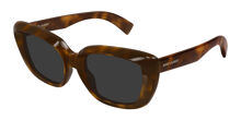 Saint Laurent SL 676 005 Cat Eye Transparent Beige Brown  display picture 1