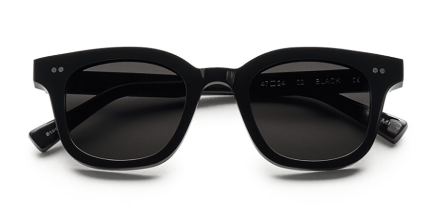 CHIMI 02 Black Square Black Sunglasses | SmartBuyGlasses UK