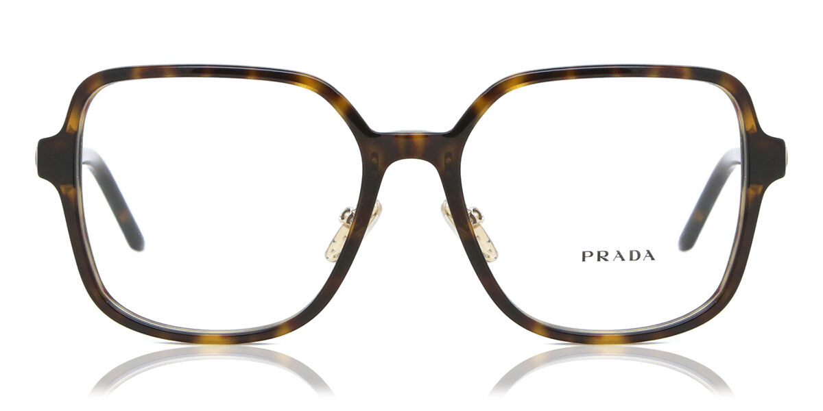 Prada PR 13ZVD Asian Fit 15J1O1 Square Transparent Light Pink