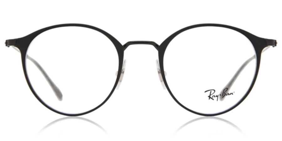 Ray-Ban RX6378 2904 Oval Matte Black Eyeglasses | SmartBuyGlasses UK
