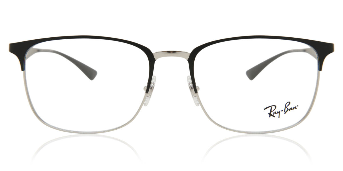 Ray-Ban RX6421 2997 Silver On Top Matte Black Eyeglasses