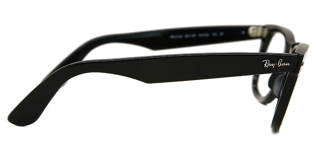 Ray-Ban RB2140 Wayfarer 901/5F Square Shiny Black Eyeglasses