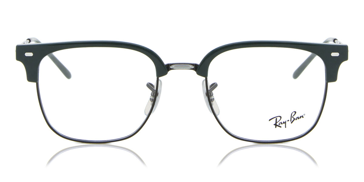 Ray-Ban RX7216 New Clubmaster 8208 Browline Green on Black
