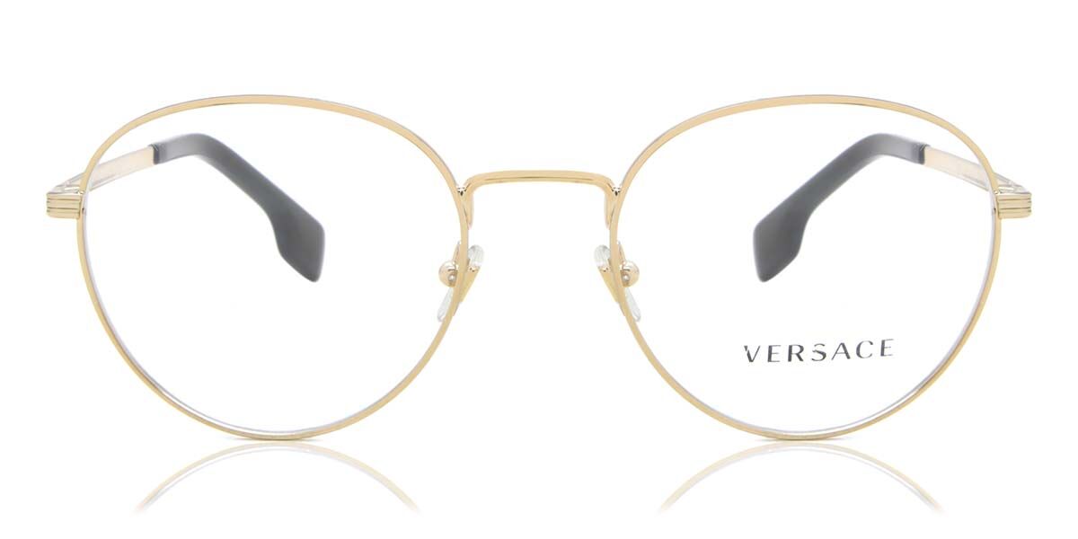 Versace VE1279 1002 Gold Eyeglasses | SmartBuyGlasses UK