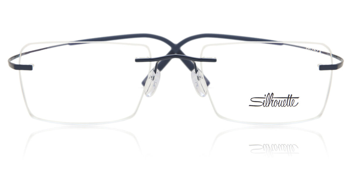 Silhouette 5541/LB 4640 Square Artic Blue Eyeglasses