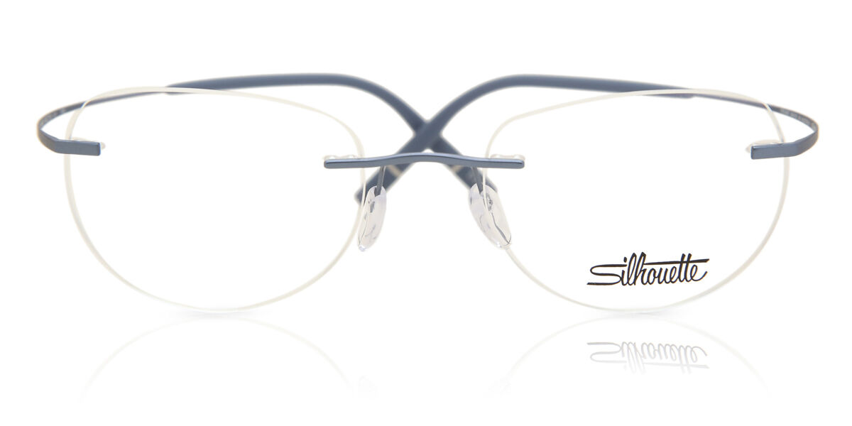 Silhouette 5541/LB 4640 Square Artic Blue Eyeglasses