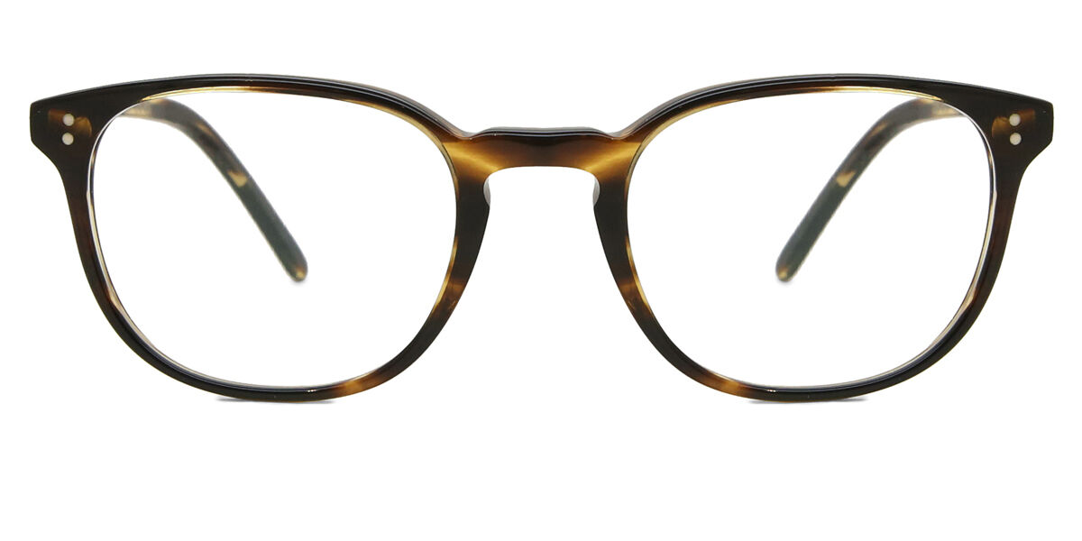 Oliver Peoples OV5219 Fairmont 1003 Oval Striped Cocobolo Black
