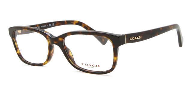 Coach HC6089 5120 Square Dark Tortoise Eyeglasses  display picture 1