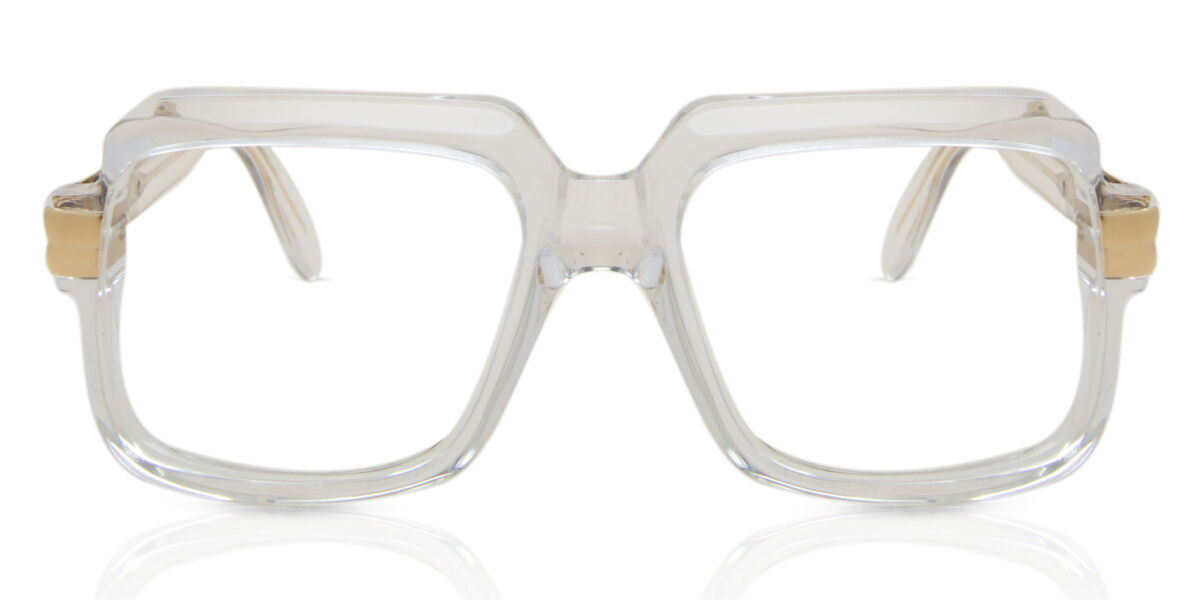 CAZAL 607 サングラス クリアレンズ Cazal 607 065 Oversized Clear Eyeglasses | SmartBuyGlasses UK