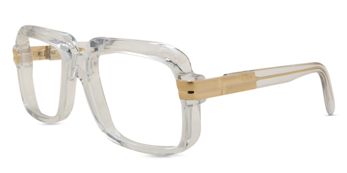 CAZAL 607 サングラス クリアレンズ Cazal 607 065 Oversized Clear Eyeglasses | SmartBuyGlasses UK