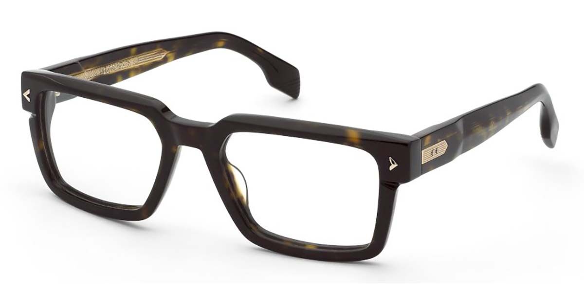 Lozza VL4381M Adagio 7 0722 Square Polished Dark Tortoise Eyeglasses ...