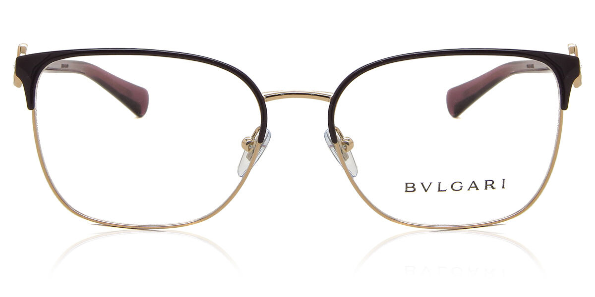 Bvlgari BV2234B 2035 Square Purple Rose Gold Eyeglasses