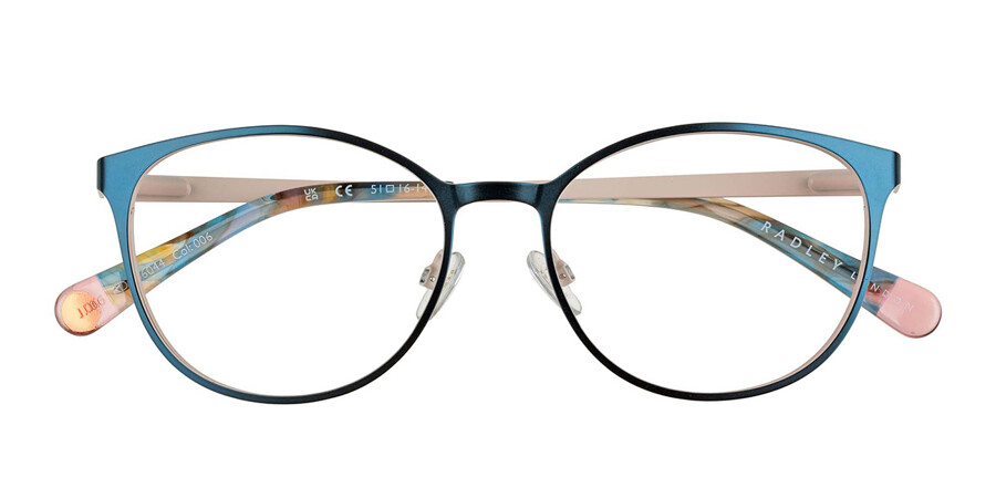 Radley RDO 6044 006 Oval Blue Eyeglasses | SmartBuyGlasses UK