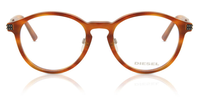 Diesel DL5231 054 Oval Tortoiseshell Eyeglasses  display picture 2